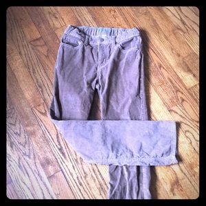 Lands End Brown Boy Corduroy Pants 12